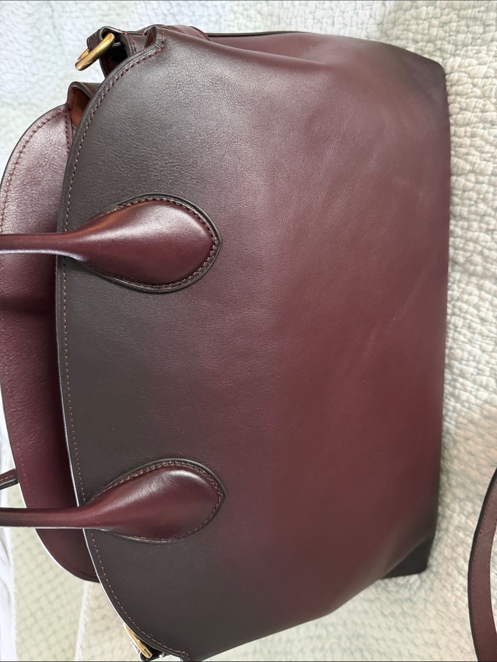 New Coach Empire 40 in Merlot leather - Picture 5 of 8